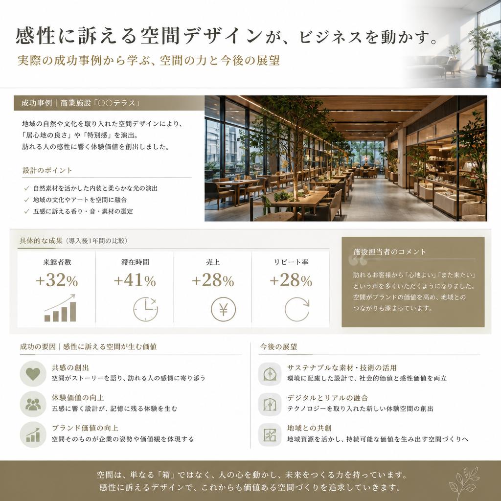 成功事例から学ぶ空間デザイン