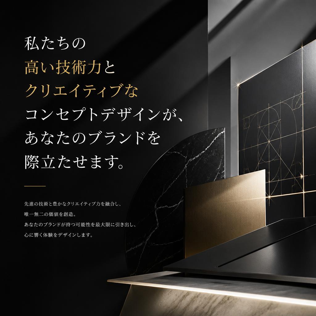 技術力とコンセプトデザインの融合