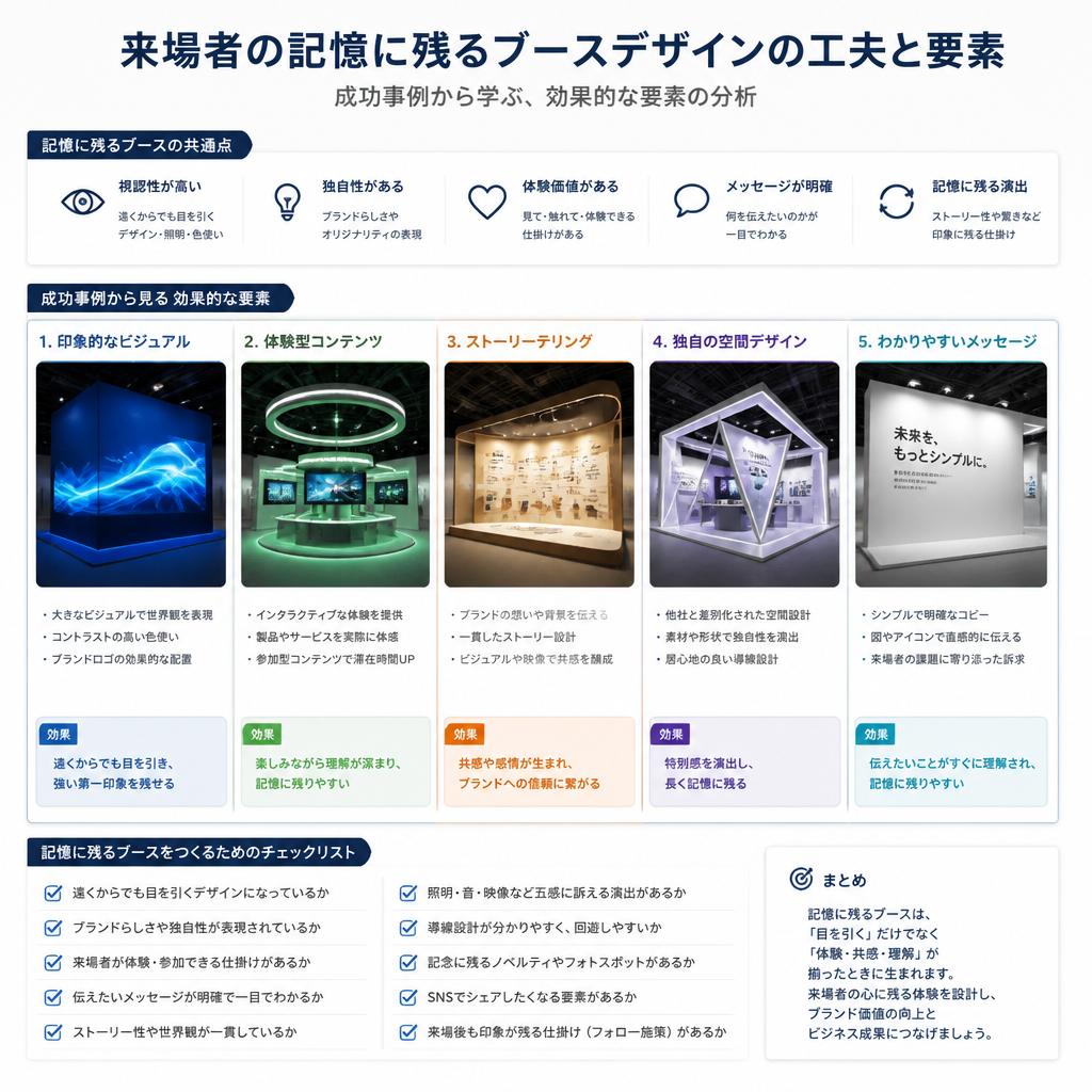 記憶に残る空間デザイン──成功する要素とは？