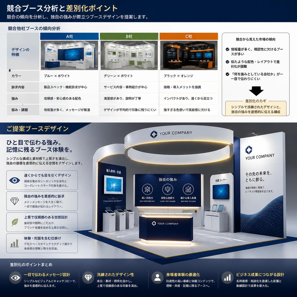 競合分析から導く差別化